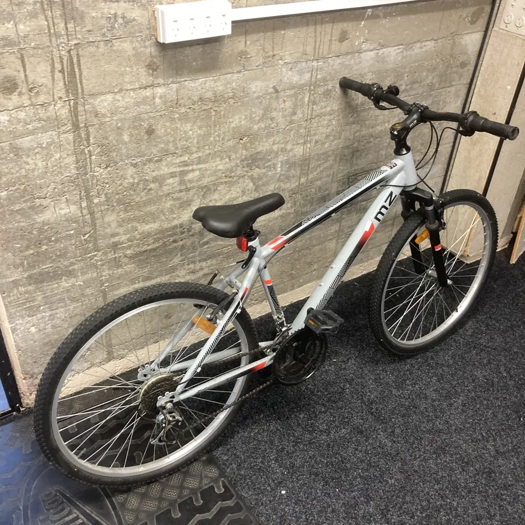MZ Bike - Grey / Black / Red Colours Image 1++