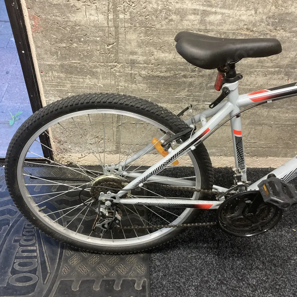 MZ Bike - Grey / Black / Red Colours Image 1++