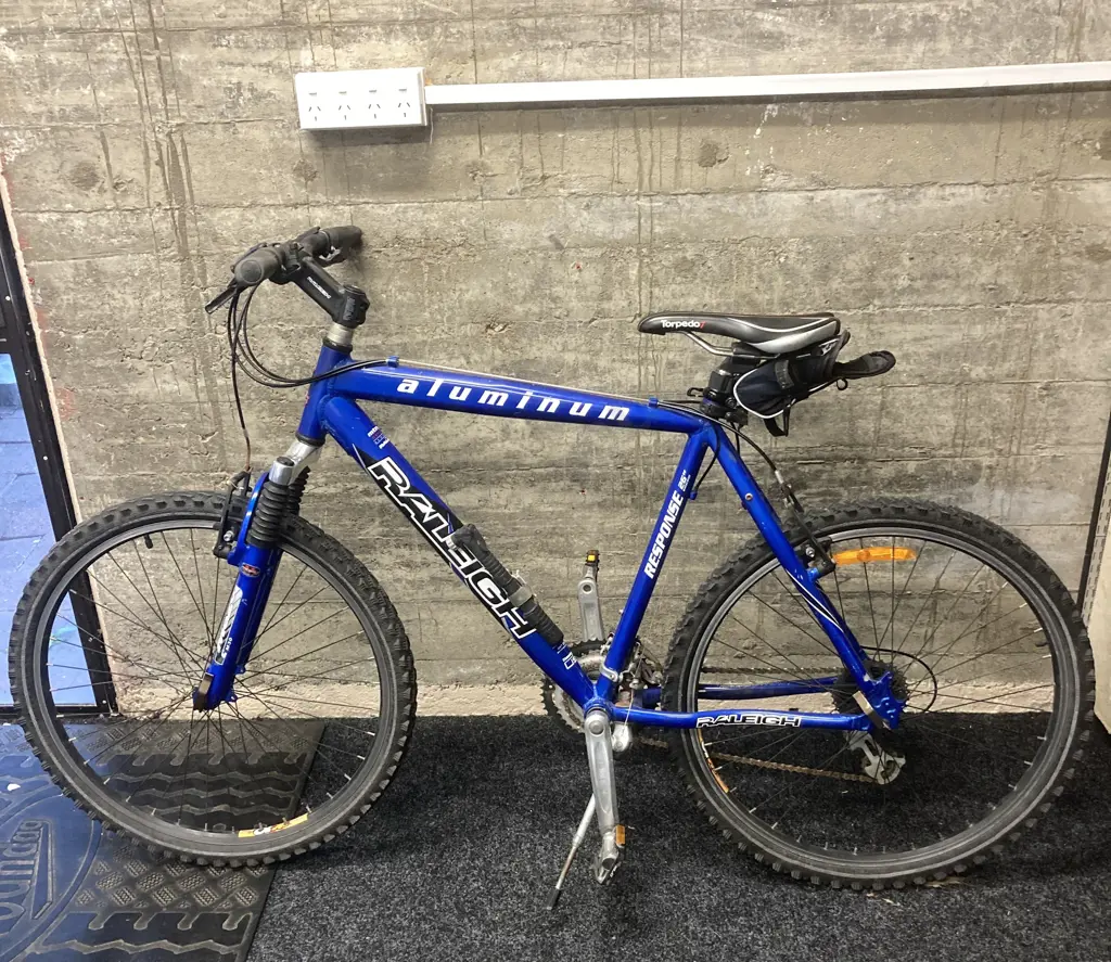 Blue Raleigh Response Mountain Bike Image 1++
