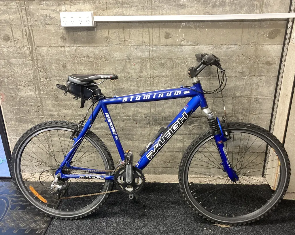 Blue Raleigh Response Mountain Bike Image 1++