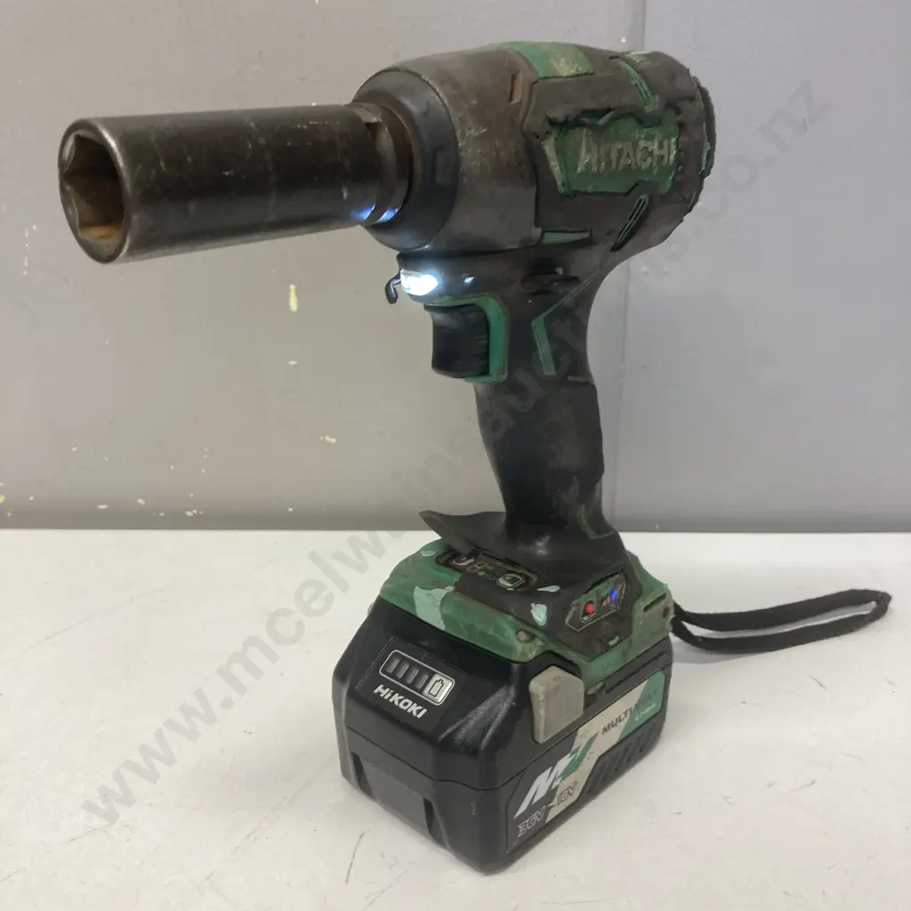 Hitachi 18V Impact driver Skin With Hikoki Multi Volt Battery Image 1++