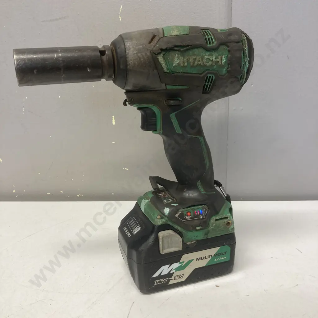 Hitachi 18V Impact driver Skin With Hikoki Multi Volt Battery Image 1++