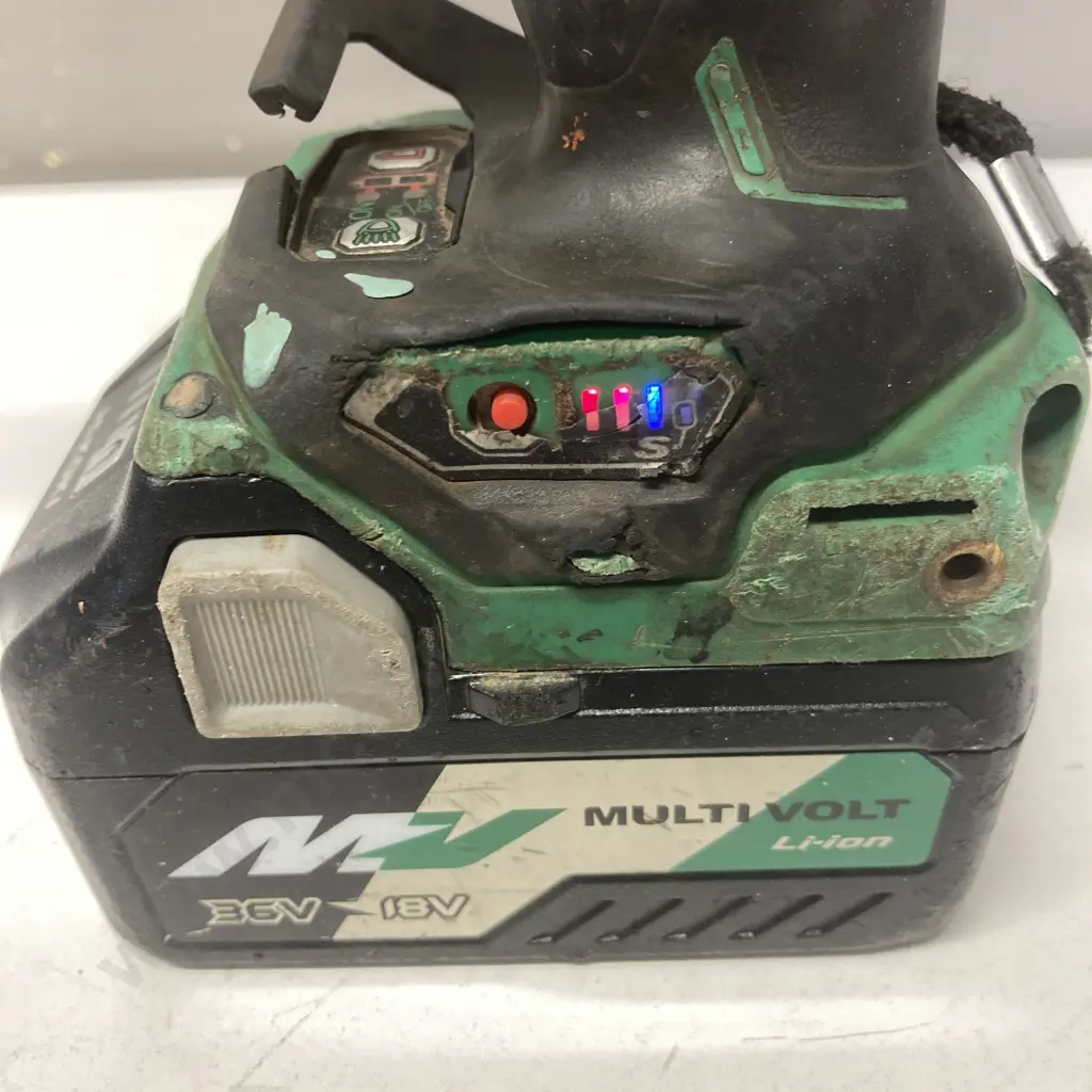 Hitachi 18V Impact driver Skin With Hikoki Multi Volt Battery Image 1++