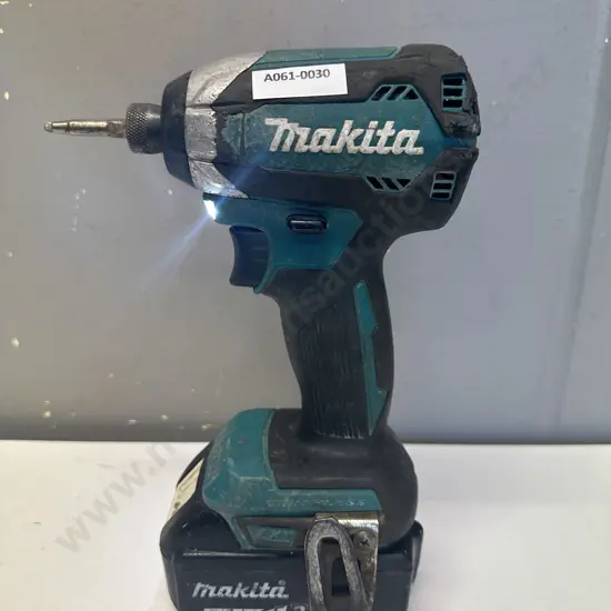Makita DTD153 18V LXT Brushless Impact Driver Skin & 5.0Ah Battery