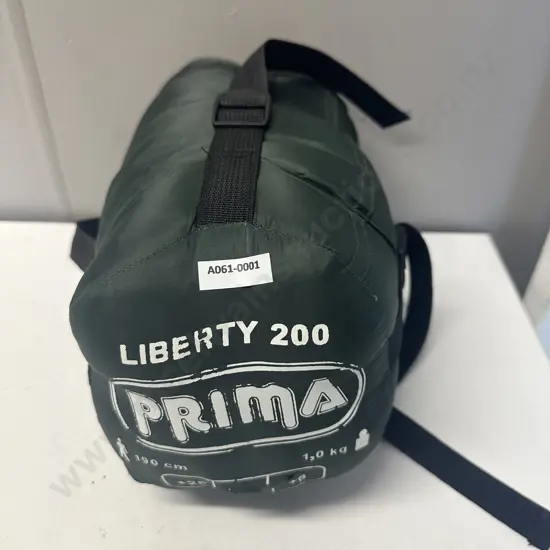Forest Green Prima Liberty 200 Sleeping Bag - 190cm
