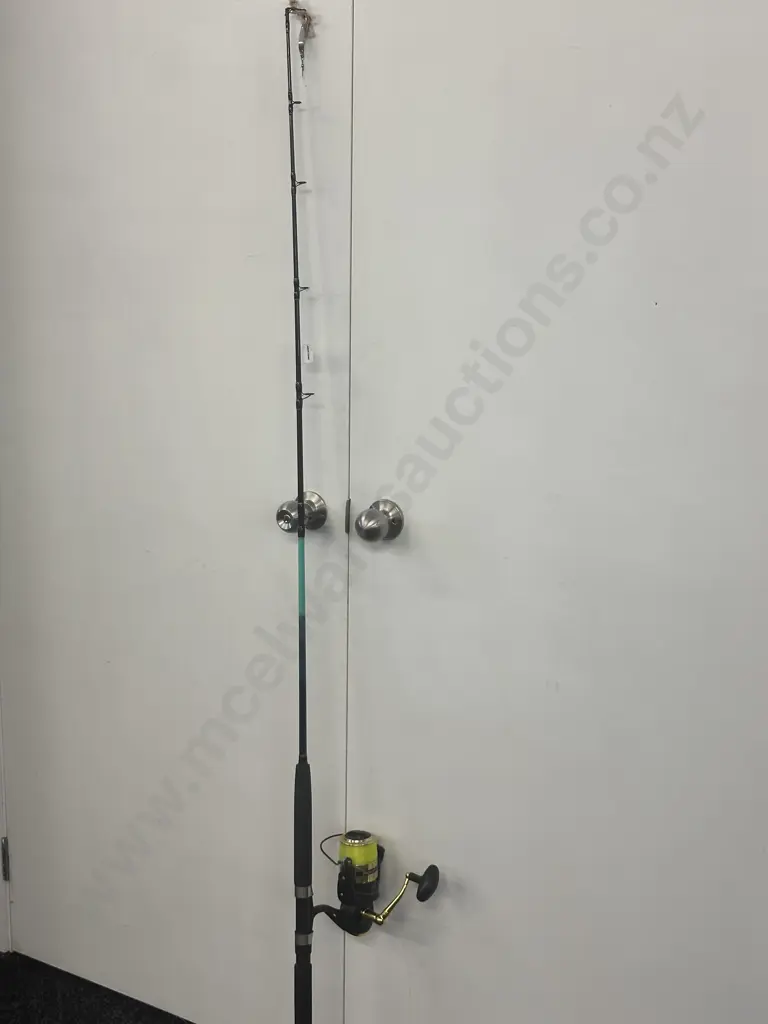 PENN Mercenary 750SW Reel (4+1 Bearing System) With MaxiStrike Boat Spin 6 Foot Rod Image 1++