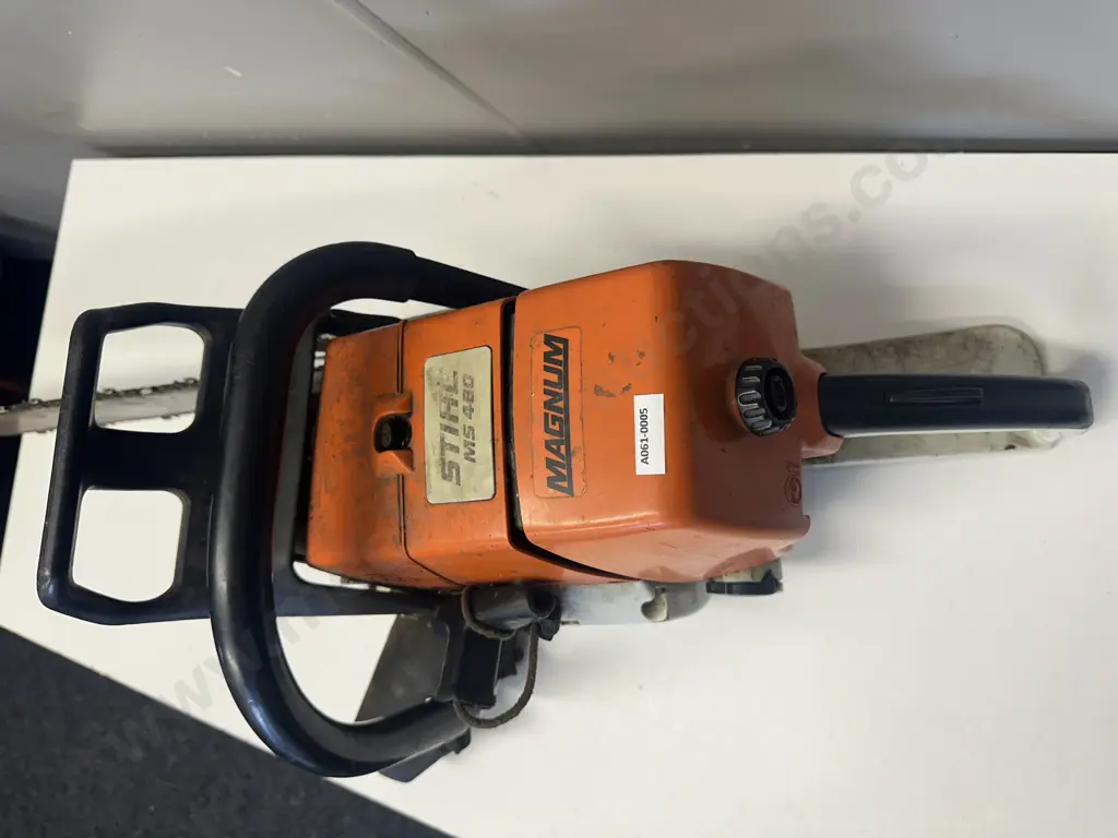 Stihl MS480 Magnum Chainsaw Image 1++