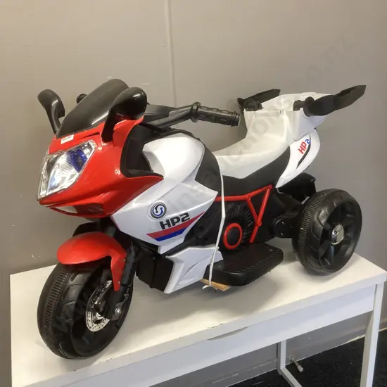 Kids Electric Ride on HP2 Superbike - Red (No Charger)