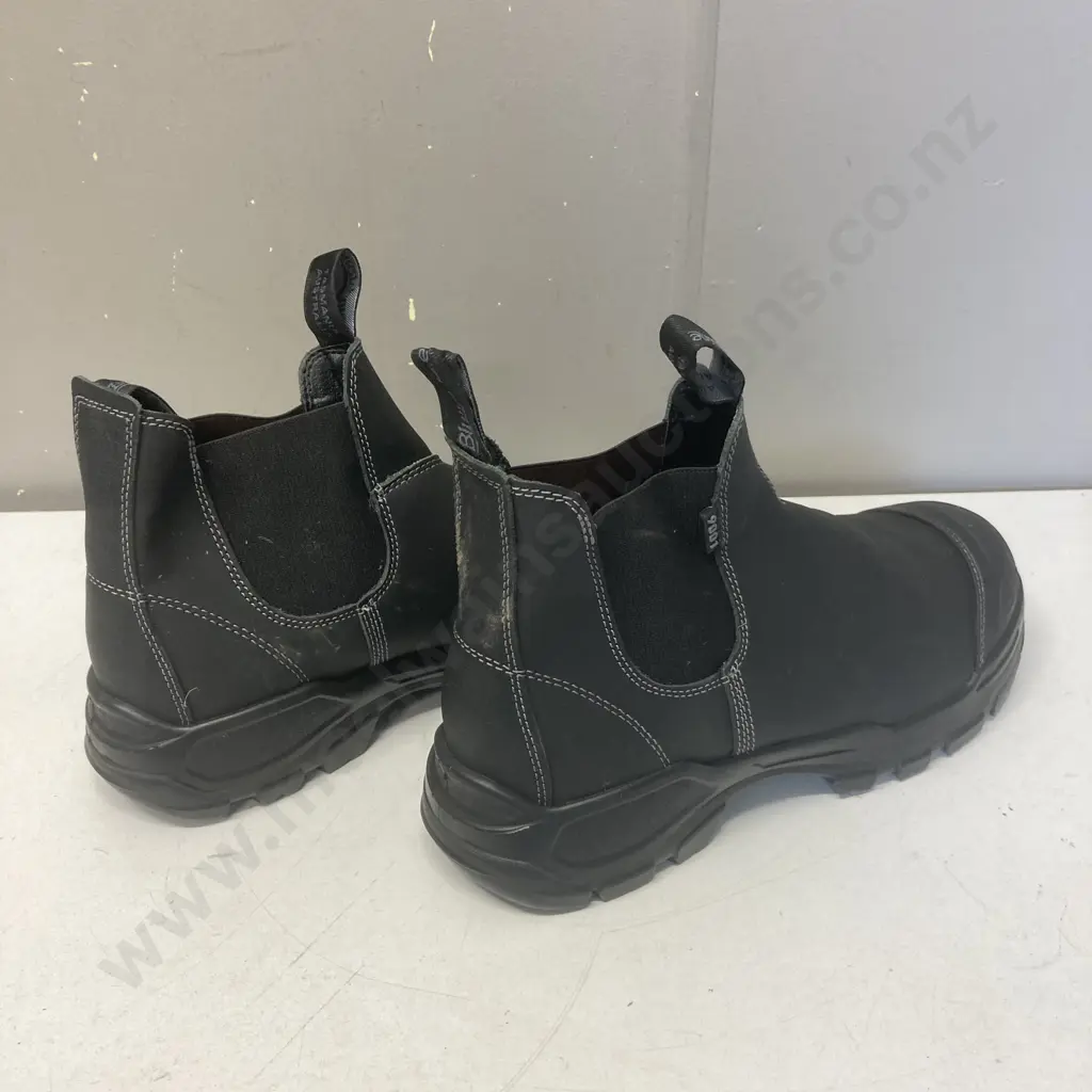 Blundstone Black Slip-on Safety Boots Size UK13 Image 1++