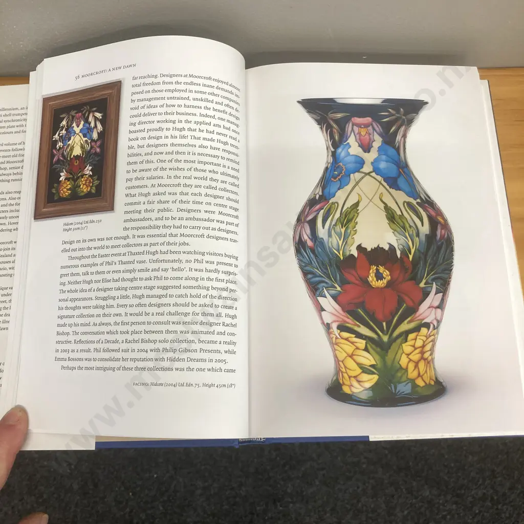 Moorcroft A New Dawn - Fraser Street, 2006 WM Publications, 446 Pages, Hardcover With Dustjacket Image 1++