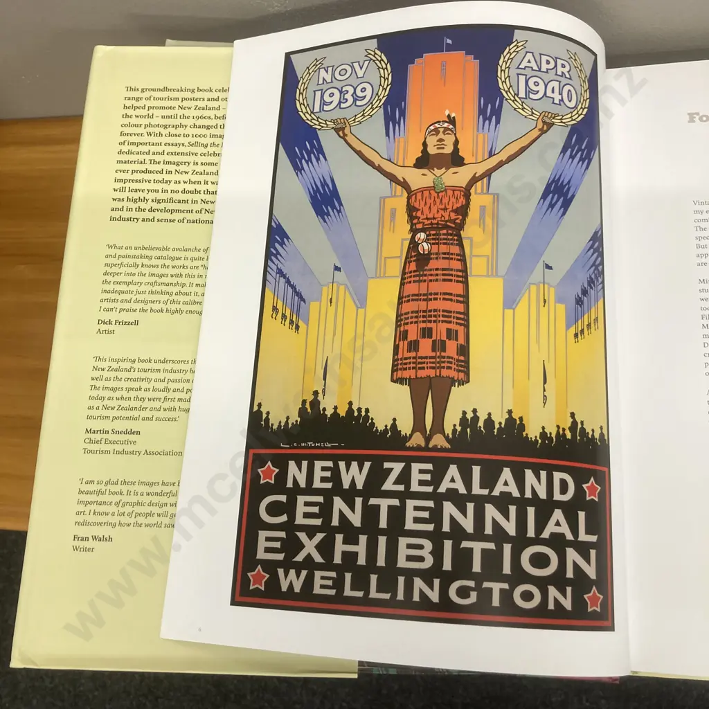 Selling the Dream: The Art of Early New Zealand Tourism - Alsop; Stewart; Bamford, 2012 Potton Publishing Image 1++