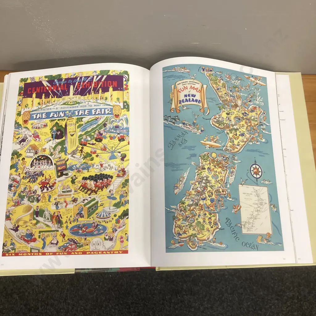 Selling the Dream: The Art of Early New Zealand Tourism - Alsop; Stewart; Bamford, 2012 Potton Publishing Image 1++