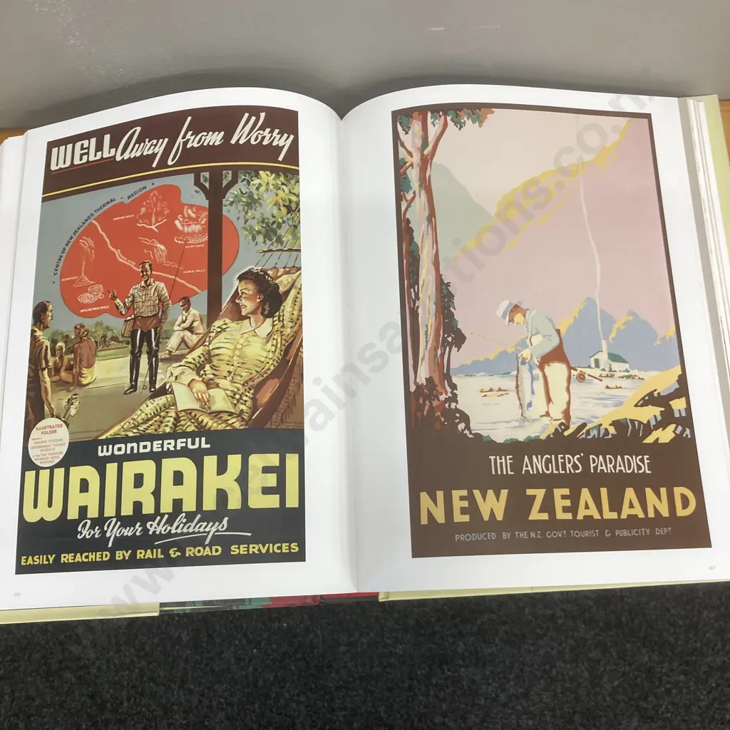 Selling the Dream: The Art of Early New Zealand Tourism - Alsop; Stewart; Bamford, 2012 Potton Publishing Image 1++