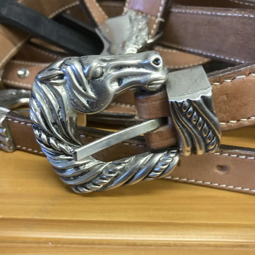 Equestrian Themed Belts & Buckles Image 1++