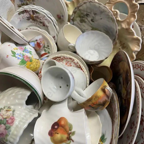 Box Of Crockery & China Items