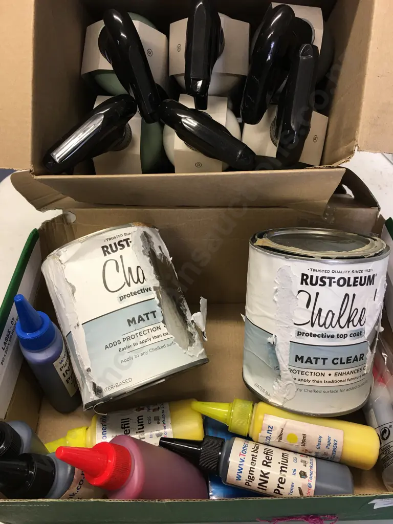 Chalk paint, Ink Toner Refills, Box 6 x 750Ml Resolv Spray Bottles Image 1++