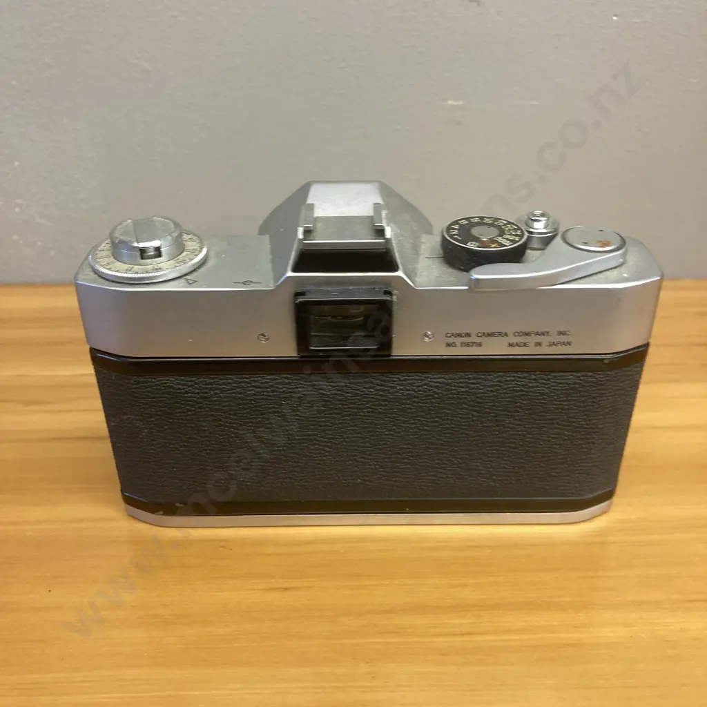 Canon FP 35mm SLR Camera #116716 With Canon FP External Exposure Meter & FL 50mm 1:1.8 Lens 56168 Image 1++