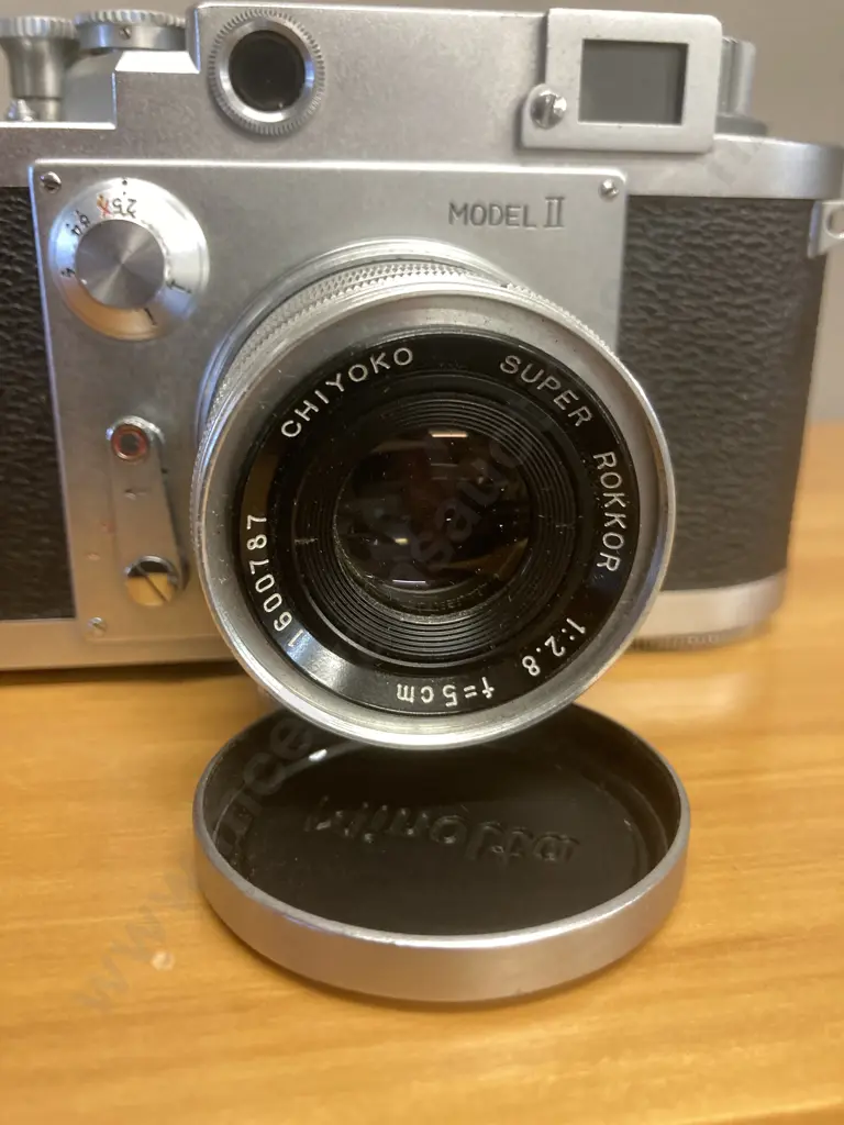 Minolta-35 Model II 35mm Rangefinder Camera #77504 with 2.8 / 5cm Lens Leica L39 Mt #1600787 Image 1++