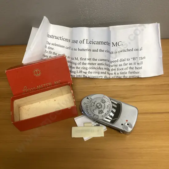 German Leica-Meter MC With Box & Instructions