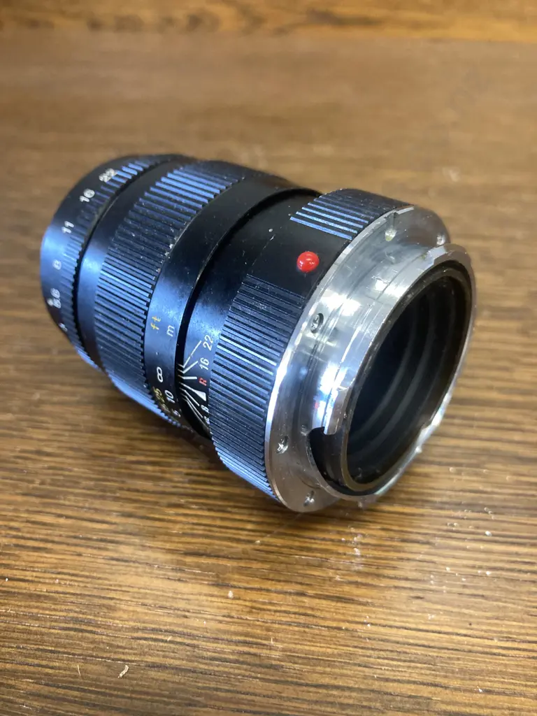 Minolta M-Rokkor 90mm f4 Lens With Cap - Leica M Lens Mount Image 1++