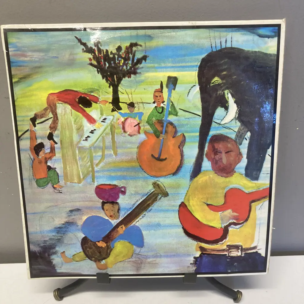 Rare Collectable The Band - Music From Big Pink Vinyl LP, Label Capitol Records ST.2955, 1968 New Zealand Image 1++