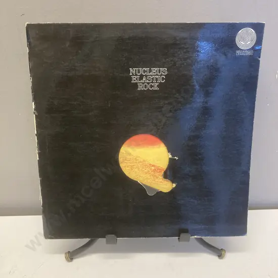 Nucleus - Elastic Rock Vinyl LP, Vertigo - 6360008 1970 New Zealand, Unipak Gatefold, Diecast Foldout Sleeve