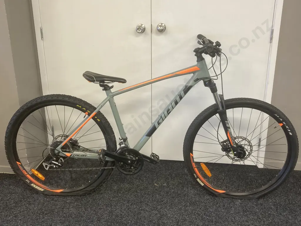 Giant Talon 29 Mountain Bike, Grey & Orange Colours Image 1++