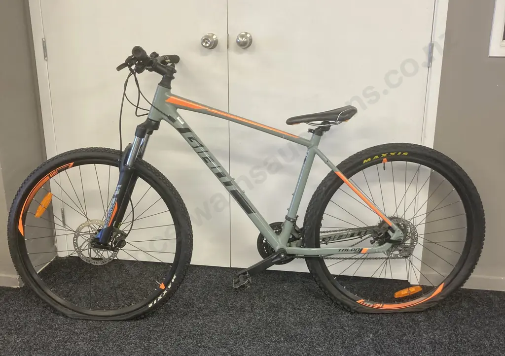 Giant Talon 29 Mountain Bike, Grey & Orange Colours Image 1++