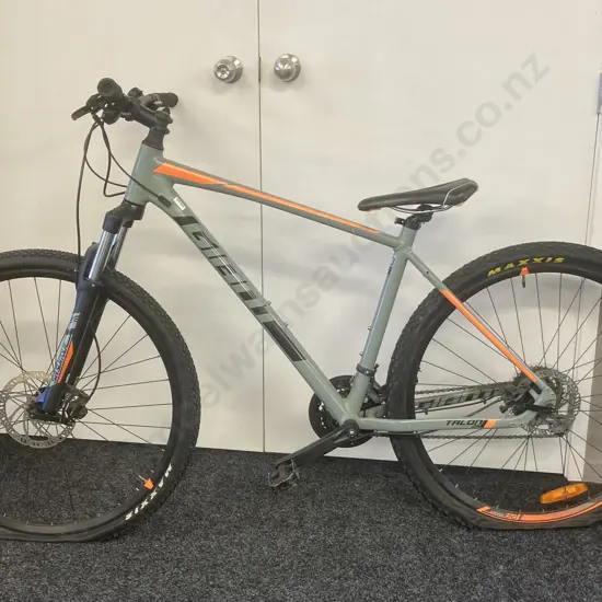 Giant Talon 29 Mountain Bike, Grey & Orange Colours