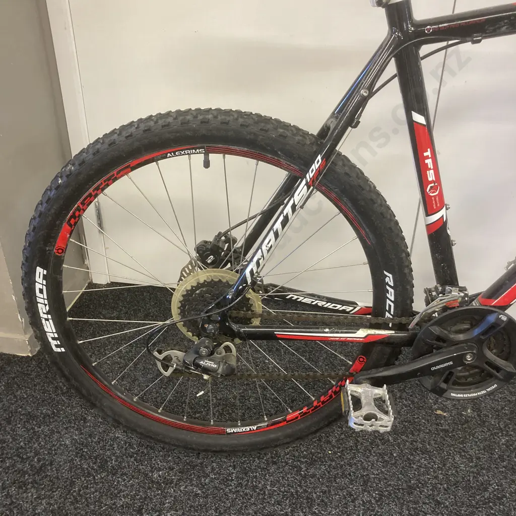 Merida Matts 100 TFS Bike, Black / Red / White Image 1++