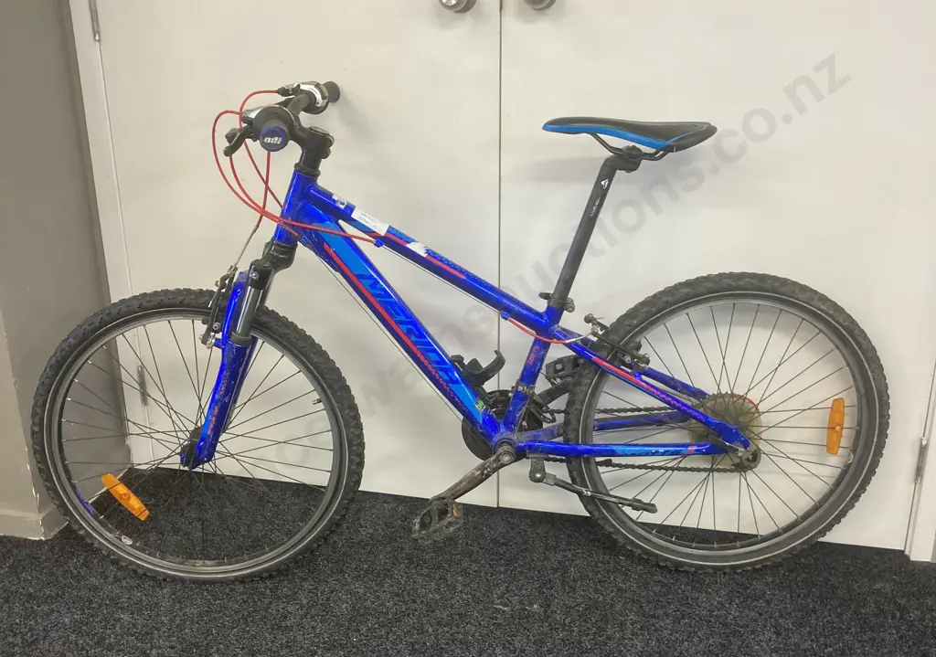 Merida Matts J 24 Kids Bike, Blue & Red Colours Image 1++