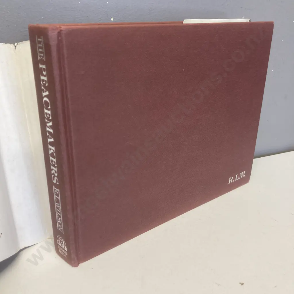 The Peacemakers: Arms and Adventure in the American West - R.L. Wilson 1992 Signed First Edition Hardcover Image 1++