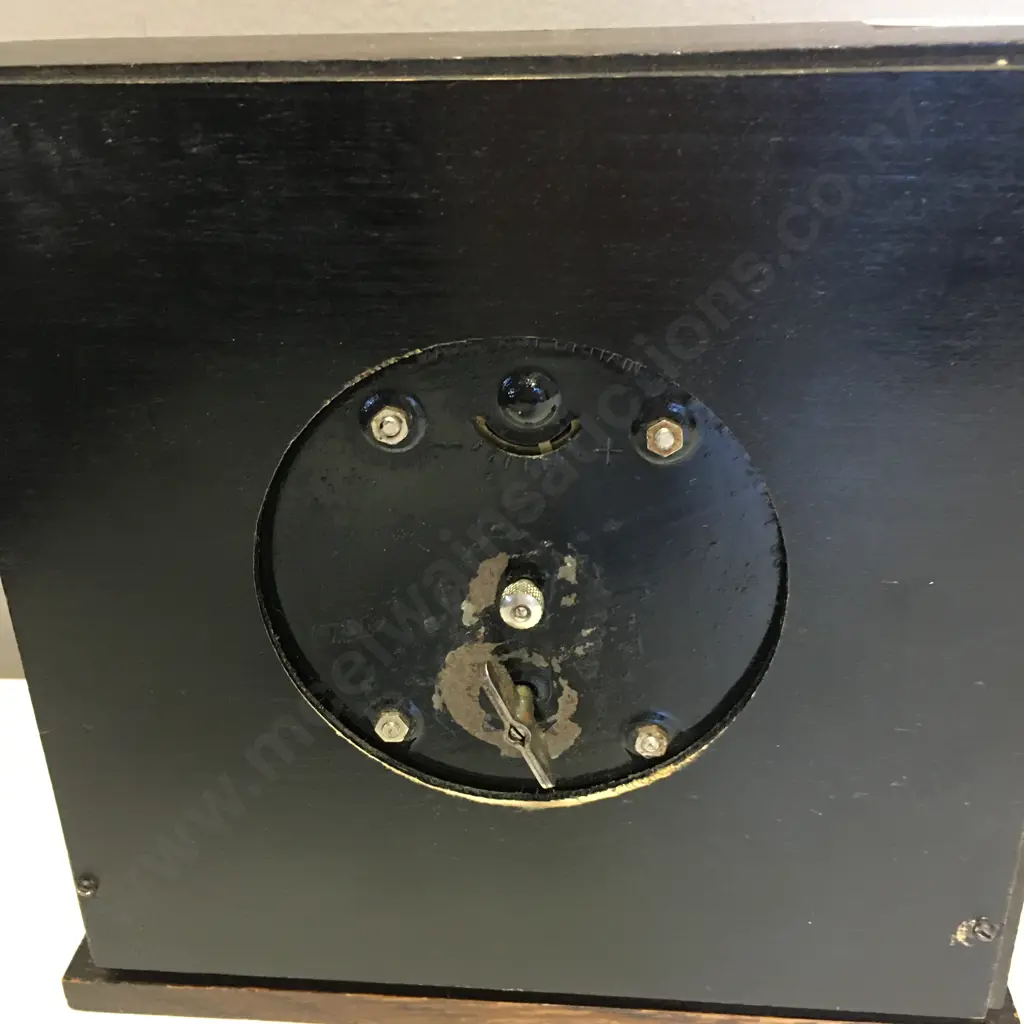 Vintage Smiths Mantle Clock,1940s-50s, Has A Commemorative Plaque. 19 x 19cm Image 1++