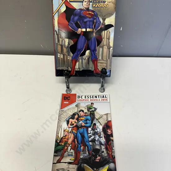 DC Action Comics #1000 Deluxe Edition - Hardcover 2018 & Rare DC Essential Graphic Novels 2018