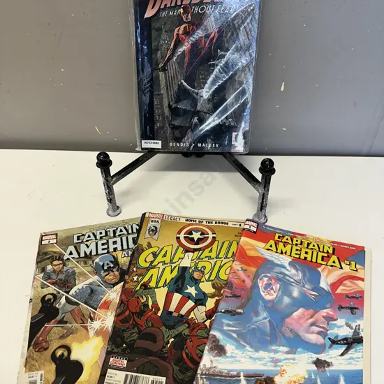 Captain America #1 (2018) First Print Alex Ross Cover Wraparound, Captain America Annual #1 2018, Etc