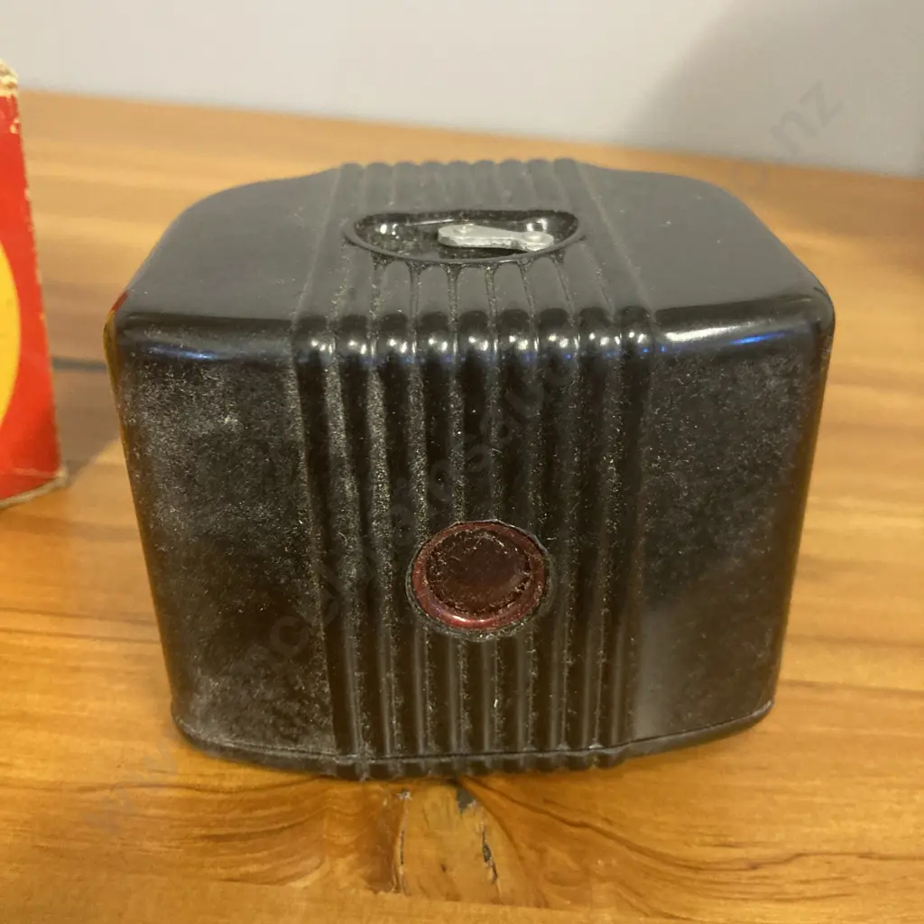 Vintage Kodak Baby Brownie 127 Film Camera - 1930's With Box Image 1++