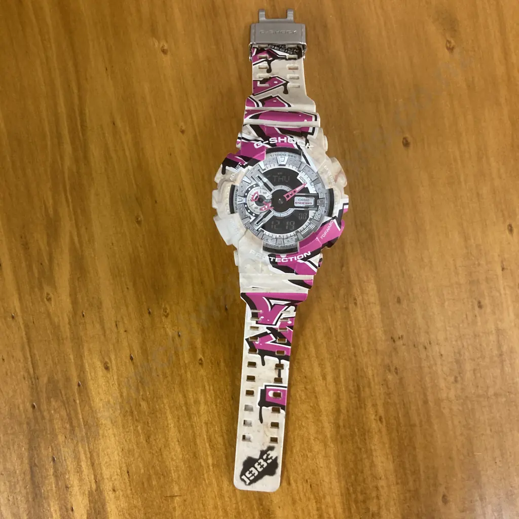 Casio GA110SS G-Shock Street Spirit Graffiti Art Series Watch Image 1++