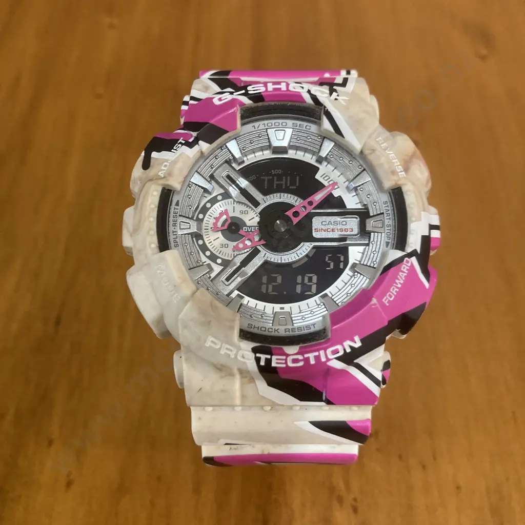 Casio GA110SS G-Shock Street Spirit Graffiti Art Series Watch Image 1++