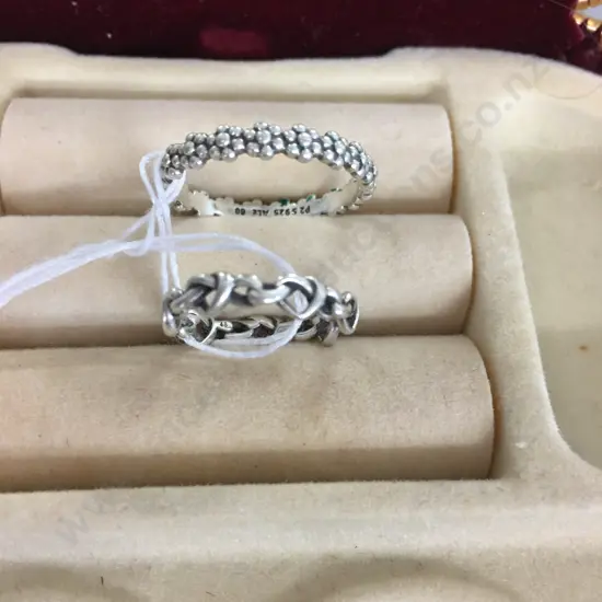 Pandora Rings x2