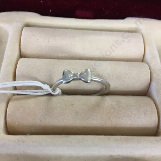 Stolen Girlfriend 925 Bow Ring