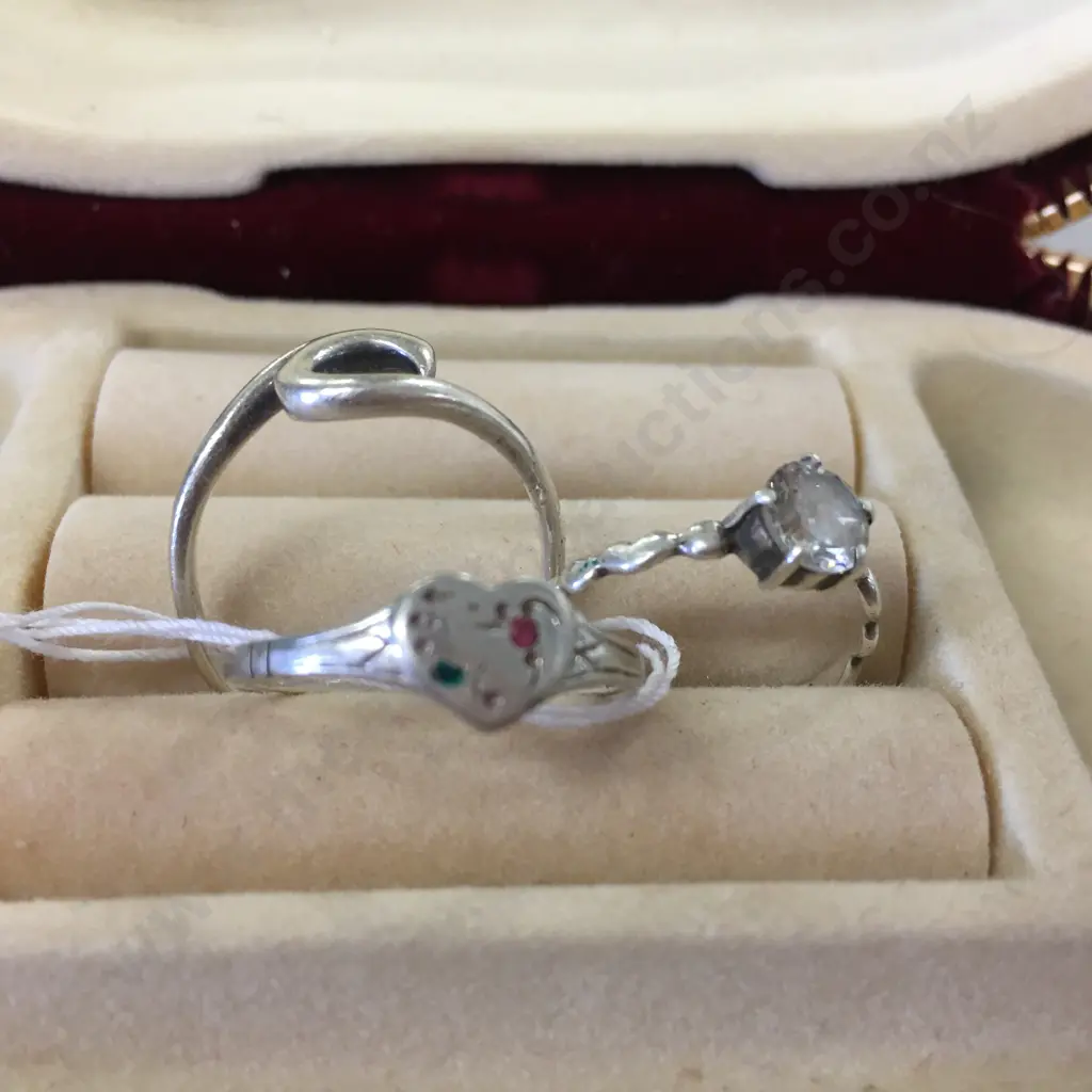 Selection Of Stamped 925 Rings Image 1++