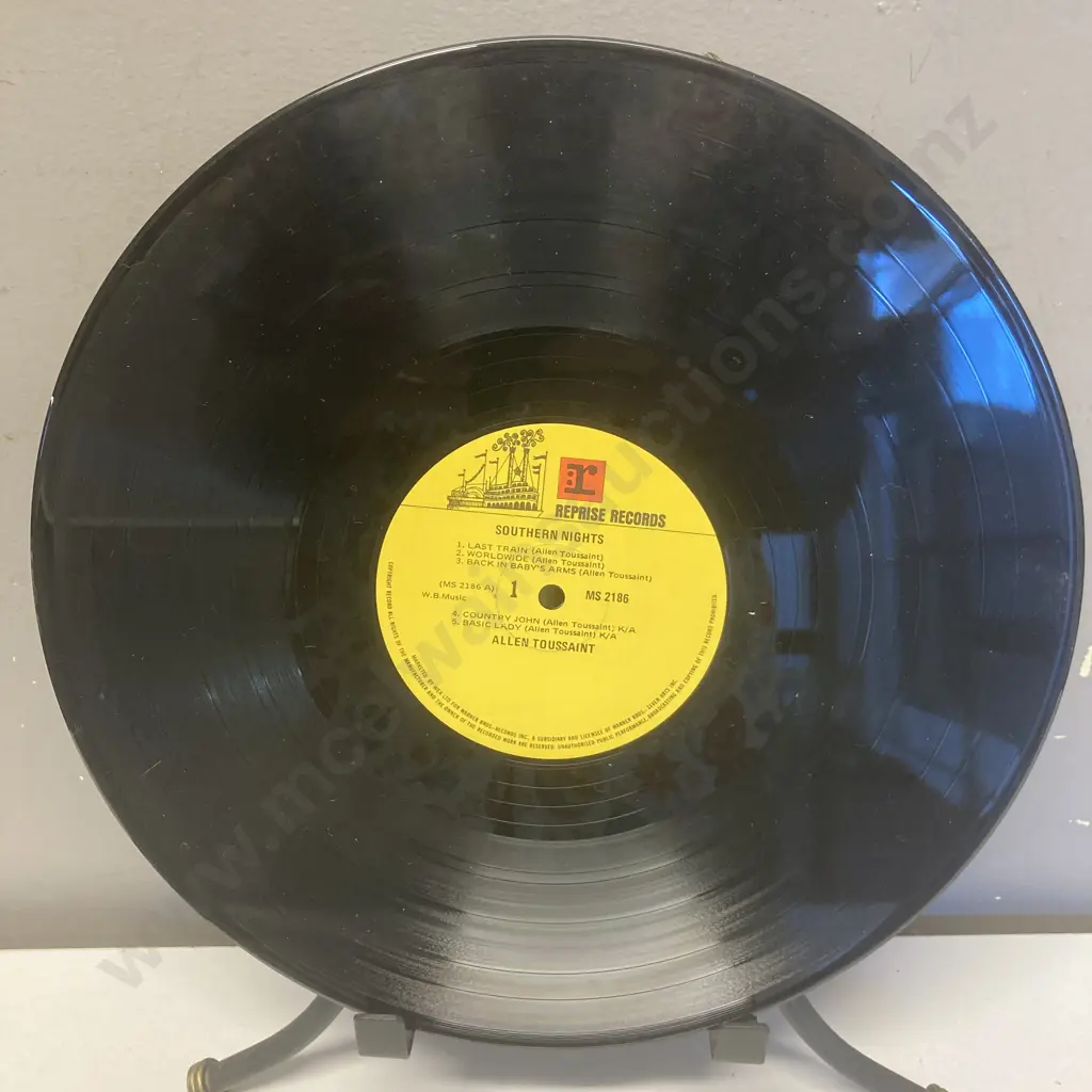 Allen Toussaint Southern Nights Vinyl LP, Reprise Records – MS 2186, 1975 New Zealand Image 1++