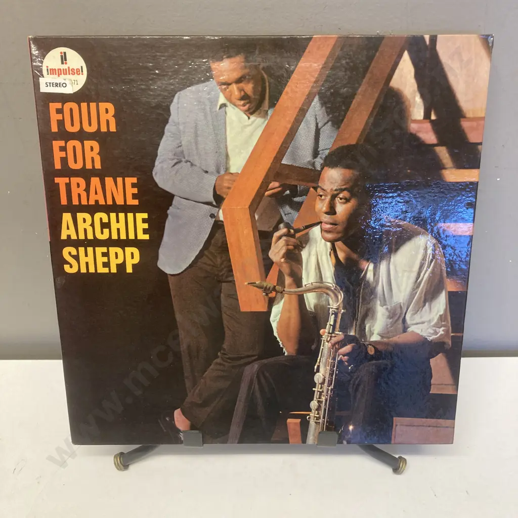 Archie Shepp – Four For Trane Vinyl LP, Impulse! AS-71, 1965 US, Stereo, Gatefold Image 1++