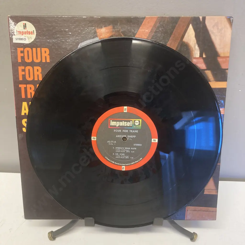 Archie Shepp – Four For Trane Vinyl LP, Impulse! AS-71, 1965 US, Stereo, Gatefold Image 1++