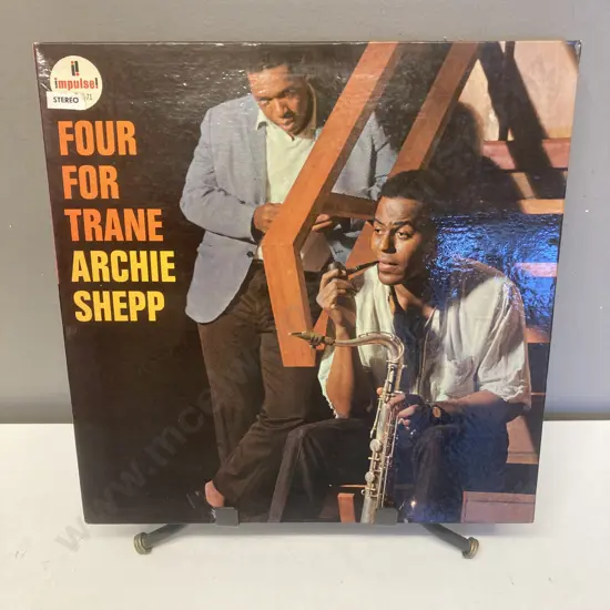 Archie Shepp – Four For Trane Vinyl LP, Impulse! AS-71, 1965 US, Stereo, Gatefold