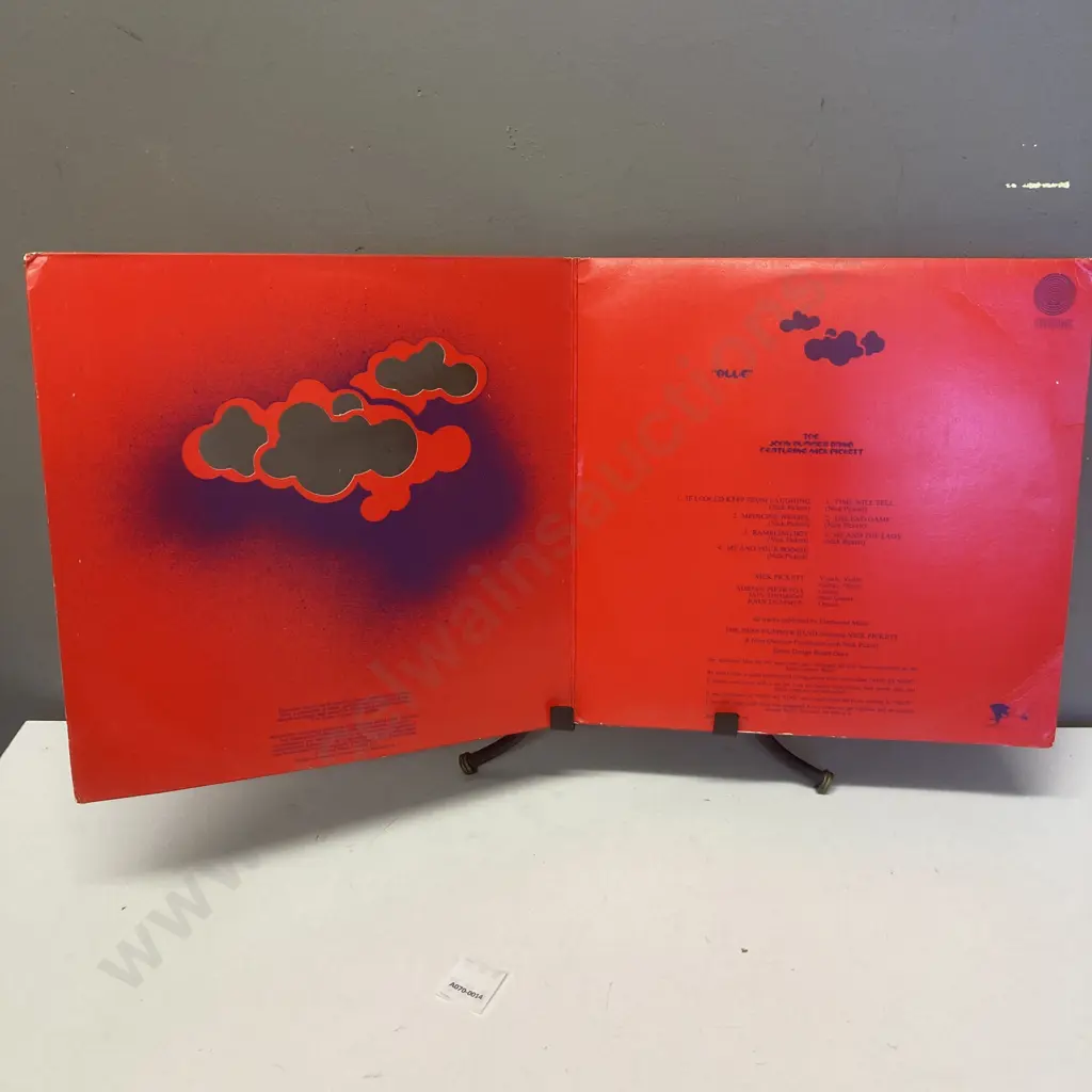 The John Dummer Band Featuring Nick Pickett  - Blue Vinyl LP, Vertigo 6360 055, 1972 UK, Gatefold Diecut Cover Image 1++