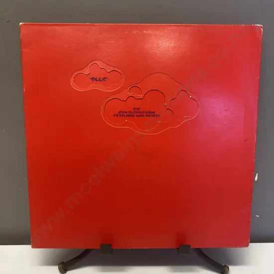 The John Dummer Band Featuring Nick Pickett  - Blue Vinyl LP, Vertigo 6360 055, 1972 UK, Gatefold Diecut Cover