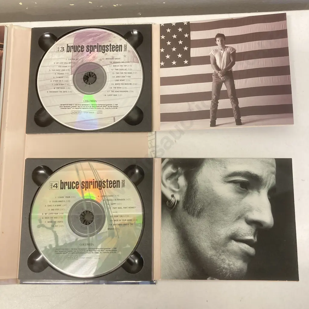 Bruce Springsteen TRACKS 4-Disc CD Box Set -  66 Songs & 56-Page Booklet Image 1++