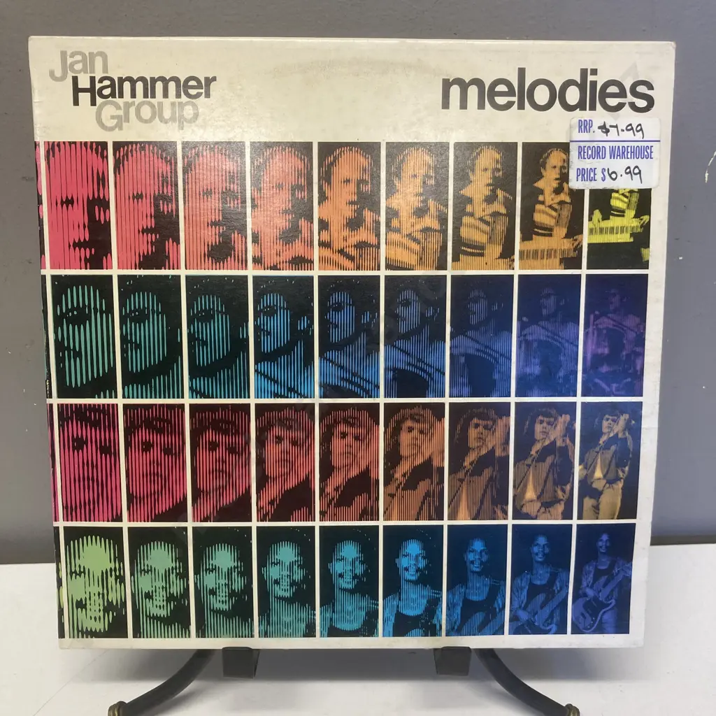 Rare Collectable Jan Hammer Group Melodies Vinyl LP, Nemporer Records SBP 237091, 1977 New Zealand Pressing Image 1++