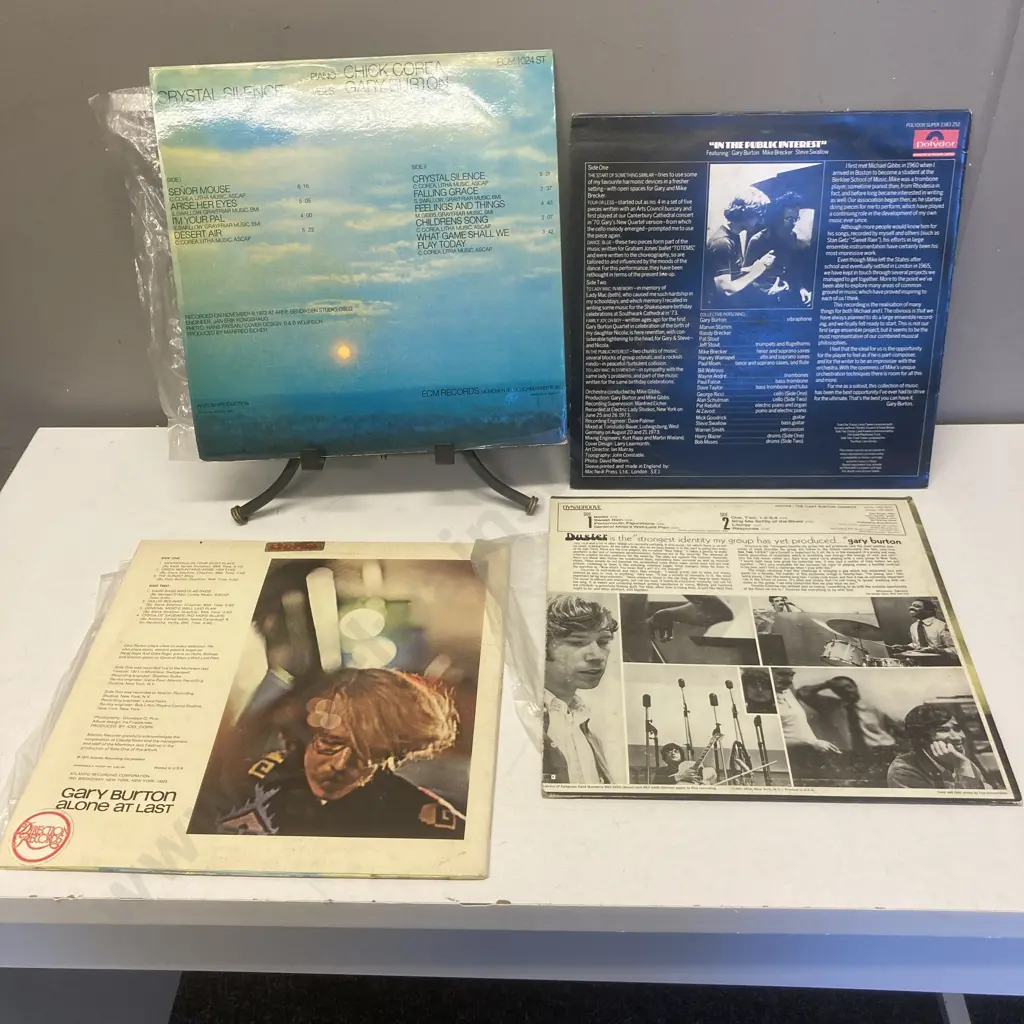 Gary Burton LPs  - Alone At Last, Atlantic SD1598 (Monarch Pressing) 1971 US, Duster RCA Victor LSP3835 1967 US Image 1++